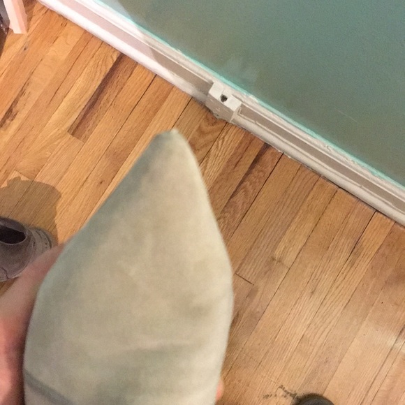 Light grey suede boots - Picture 7 of 8